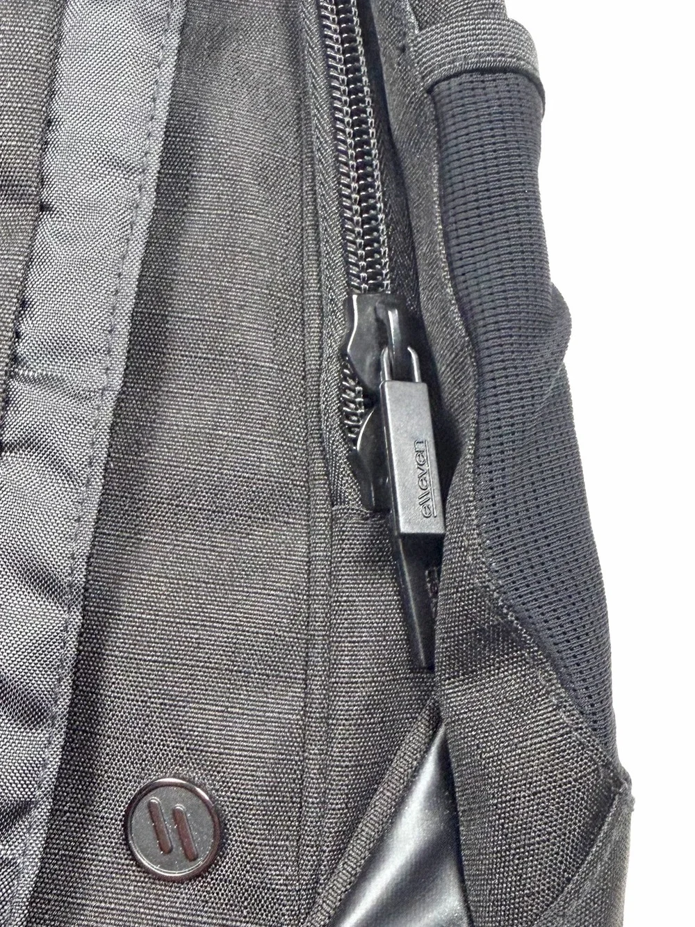 Fanta Leed's Elleven Black Laptop Backpack NWT Logo Promo Bag